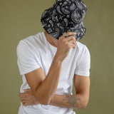 SVNX Reversible Paisley and Black Bucket Hat