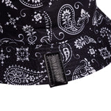 SVNX Reversible Paisley and Black Bucket Hat