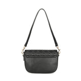 Quilted Crossbody Bag in Black