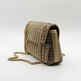 Gold Embellished Shoulder Bag
