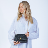 Bee Star Quilted Shoulder bag