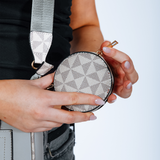 Crossbody with Coin Pouch in Grey