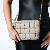 Soft Faux Leather Quilted Bag
