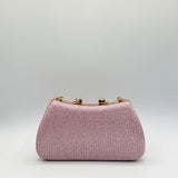 Pink Shimmer Clutch Bag