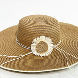 Sunflower Straw Sun Hat