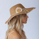 Sunflower Straw Sun Hat