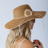 Sunflower Straw Sun Hat
