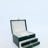 Vanity Jewellery Storage Box in Green