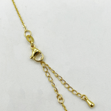 Virgin Mary Pendant Necklace in Gold