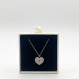 Starry Heart Necklace in Silver - Gift Boxed