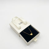 Small Heart Necklace in Gold