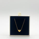 Small Heart Necklace in Gold