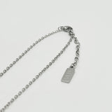 Mini Clover Necklace in Silver White with Gift Box