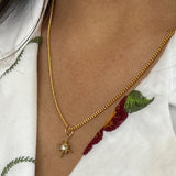Mini Star Pendant Necklace in Gold