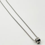 Chain Necklace with Ring Charm