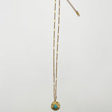 Turquoise Stone Pendant Necklace