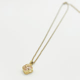 Blush Clover Crystal Pendant Necklace - Gift Boxed
