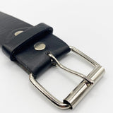 Black Bullet Belt with Metal Bullets