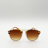 Brown Tortoise Sunglasses with Brown Lenses