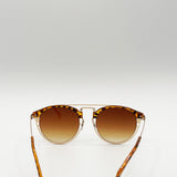 Brown Tortoise Sunglasses with Brown Lenses