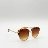 Brown Tortoise Sunglasses with Brown Lenses