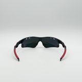 Outdoor Sports Racer Sunglasses with Hard Case