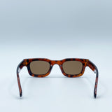 Chunky Square Frame Sunglasses in Tortoiseshell