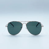 SVNX Gold Frame Aviators with Khaki Lenses