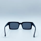 Square Frame Sunglasses in Black