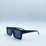 Square Frame Sunglasses in Black