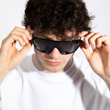 Smoke Shield Sunglasses In Black