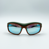Outdoor Cycling Style Glasses in Multi with Hard Case