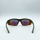 Outdoor Cycling Style Glasses in Multi with Hard Case