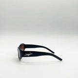 Star Racer Sunglasses in Black Brown
