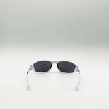 Outdoor Racer Sunglasses in White Black with Hard Case