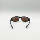 Outdoor Racer Sunglasses in Black Blue with Hard Case