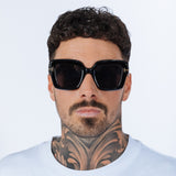 Bold Square Sunglasses in Black