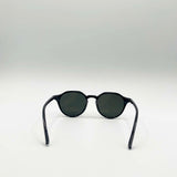 Classic Preppy Plastic Frame Sunglasses