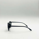 Classic Preppy Plastic Frame Sunglasses