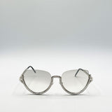 Pearl Sunglasses in Silver Grey
