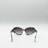 Angular Cat-Eye Sunglasses in Multi