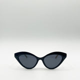 Cat-Eye Sunglasses in Black
