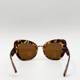 Oversized Cat-Eye Sunglasses in Tortoiseshell