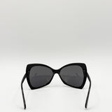 Classic Oversized Sunglasses in Black