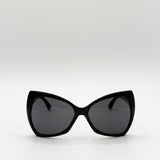 Classic Oversized Sunglasses in Black