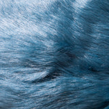Turquoise Faux Fur Hat