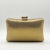 Gold Diamante Clutch Bag