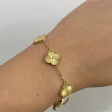 Clover Bracelet in Gold