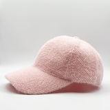 Soft Textured Cap In Pink