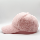 Soft Textured Cap In Pink